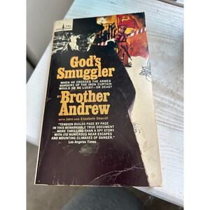 Gods Smuggler by Brother Andrew Spire Books 1967 Paperback Christian History